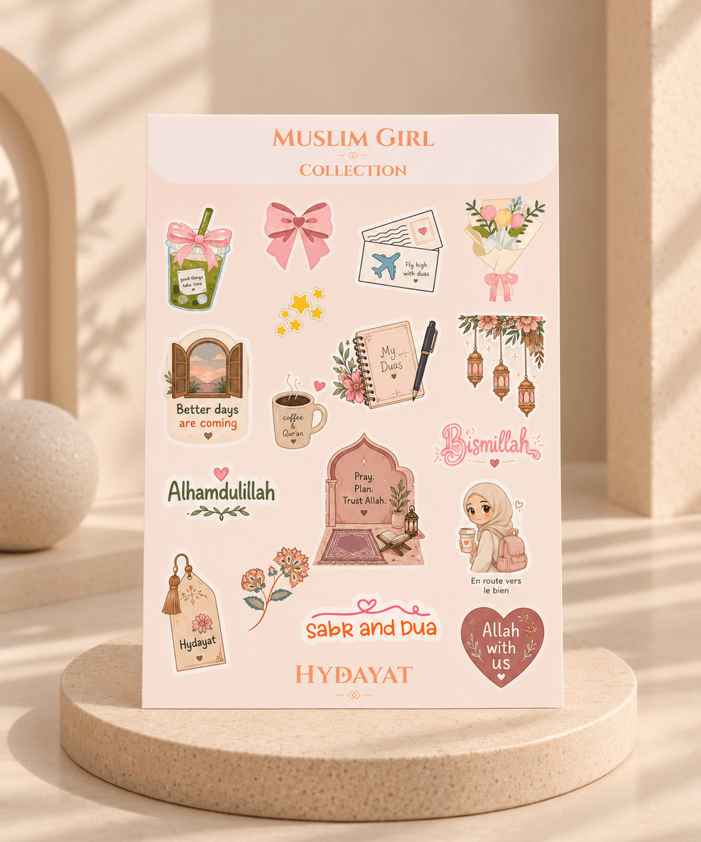 Planches de stickers