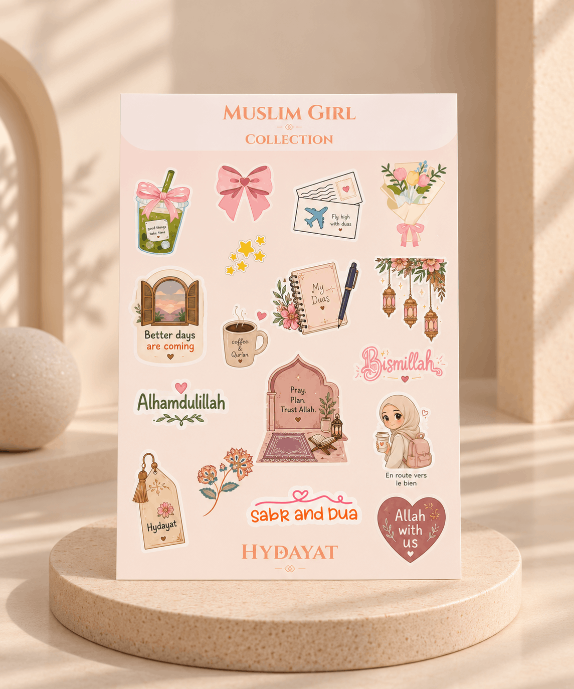 Planches de stickers